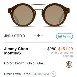 Jimmy Choo sunglasses 😎